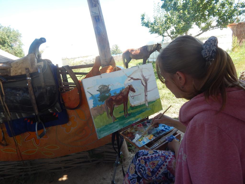Jurten Camp Almaluu Tong Buitenkant foto
